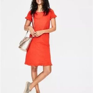 Boden Red Mini Dress